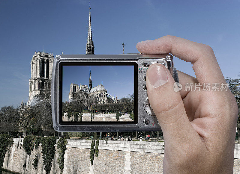 Photographing Notre Dame